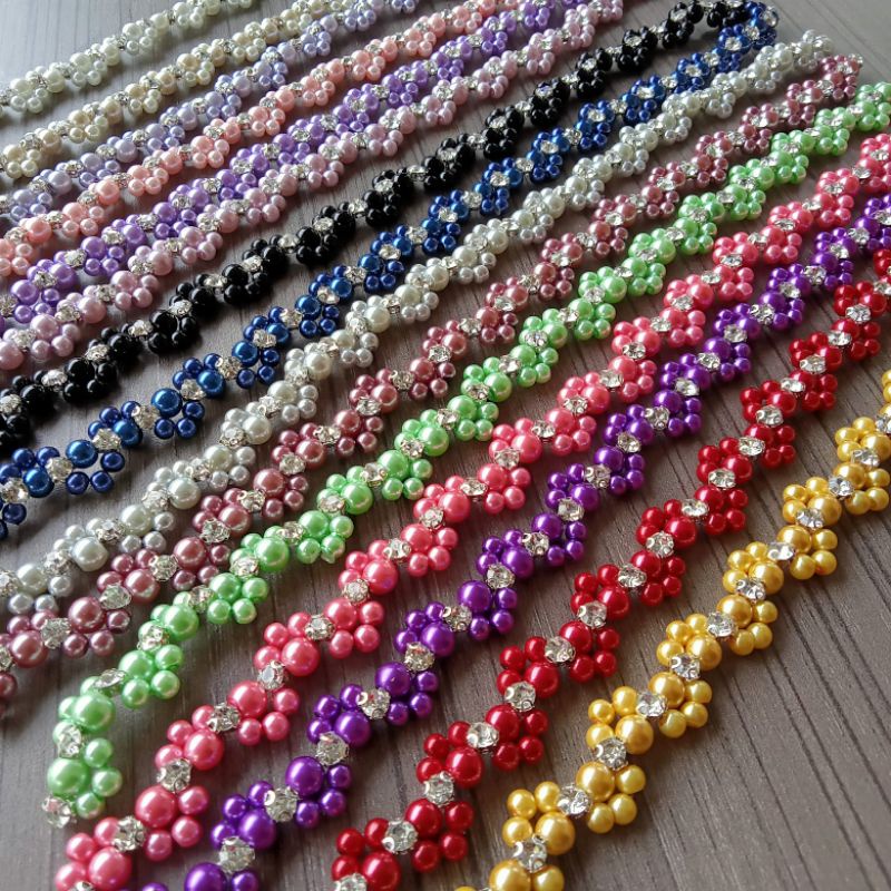 mutiara rangkai/payet rangkai