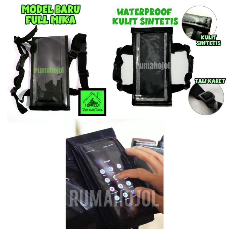 Tas hp waterproof/Tas holder waterproof/kantong hp waterproof/kantong hp anti air