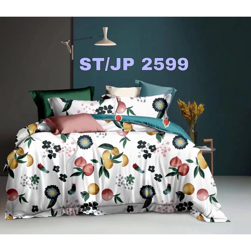 Kain Sprei Katun Jepang Motif Buah