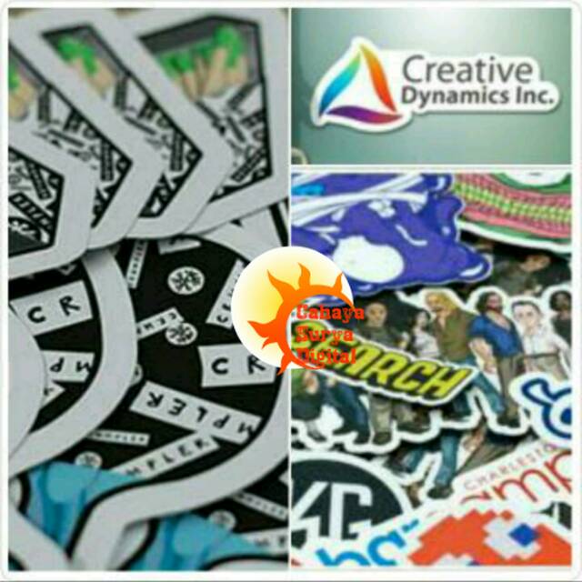 Sticker Vinyl Laser White Matte (1 pack isi 20 lembar)