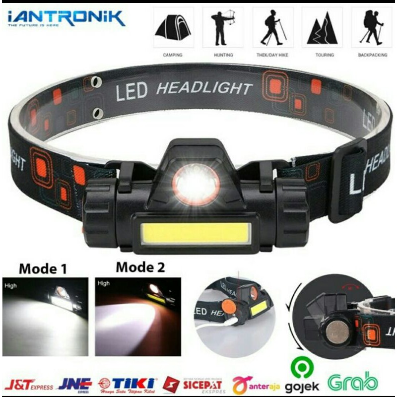 Lampu Center Kepala Super Terang