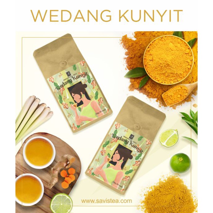 

Savis - Indonesian Herbal Remedy - Wedang Kunyit 150G