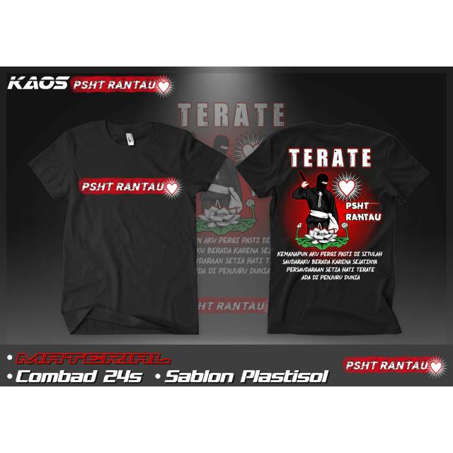 Kaos PSHT Rantau | Kaos PSHT