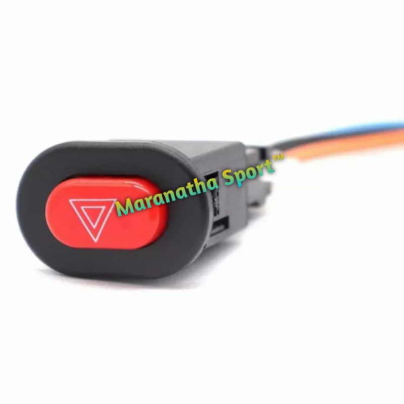 Saklar Tombol Switch HAZARD On Off Lampu Motor Mobil