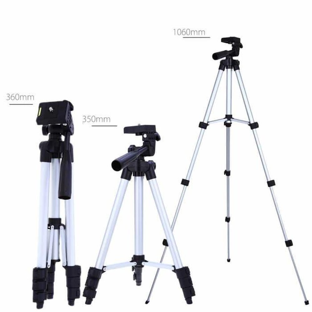 Tripod Profesional untuk Kamera Digital - Hitam