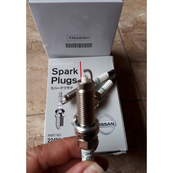 Busi Double iridium Grand Livina Evalia March Latio Denso Nissan original FXE20HE11 Berkualitas