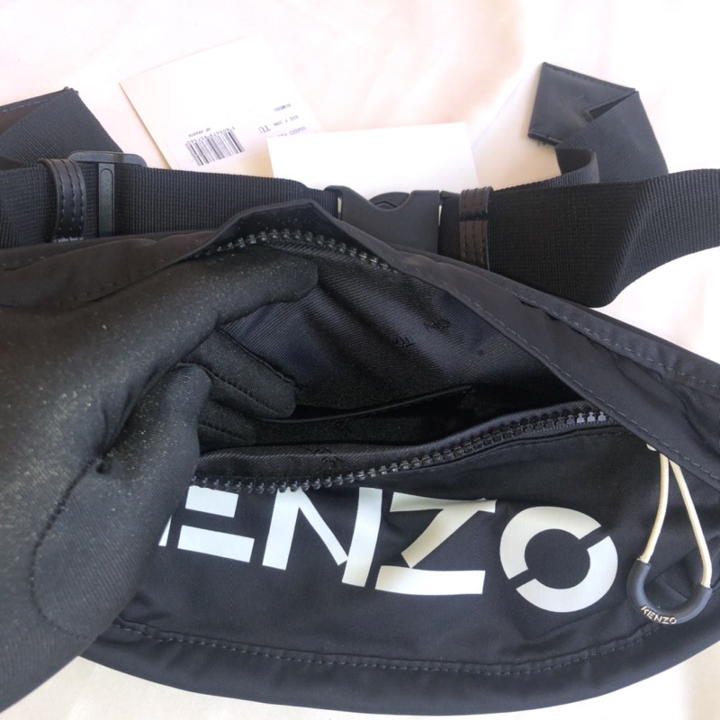 Waistbag Bumbag Crosslogo Black - Green