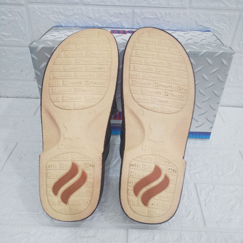 Sandal Jepit Sopan Finotti VR 08 size 38-42 | Sandal Kulit Finotti | Sandal Kasual Finotti