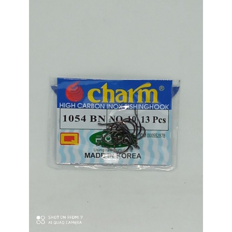 Kail Pancing Charm No.10 (1054 BN) Untuk Ikan Mas