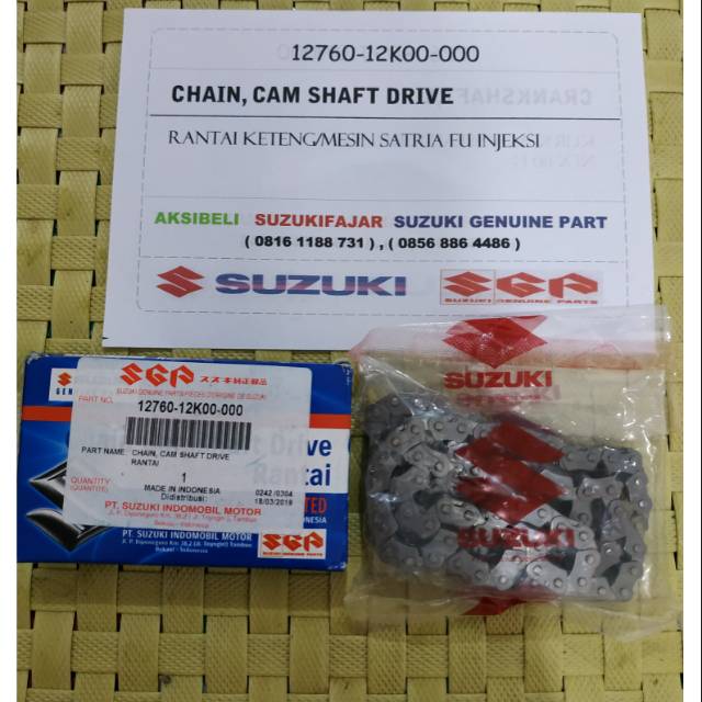 Rantai keteng/rantai mesin Satria FU Fi/injeksi