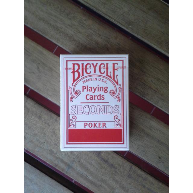 Kartu Remi Bicycle SecondsPoker Merah | Import USA Terbaik