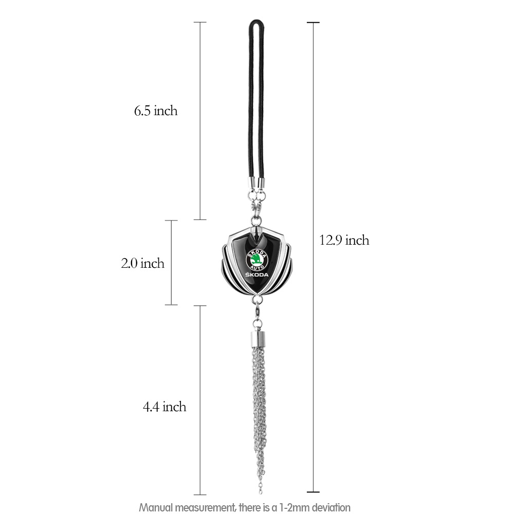 Skoda Gantungan Kaca Spion Tengah Mobil Untuk Octavia Fabia Rapid Scala Citigo