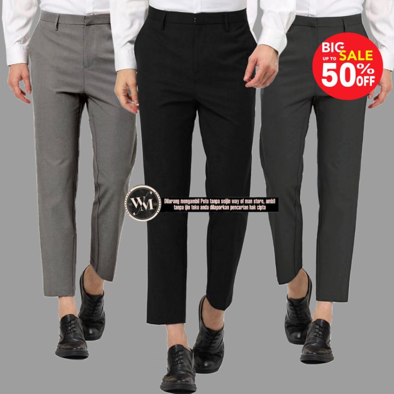 Celana Kerja Pria Celana Formal Slimfit