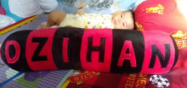 Guling Nama Velboa Murah 60cm