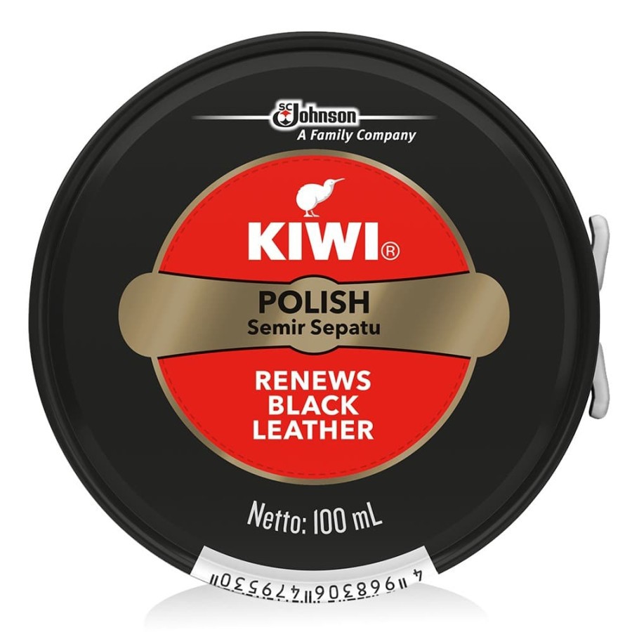 Kiwi Paste Shoe Polish Black 100 ml/ Semir Sepatu Kiwi 100 ml Hitam