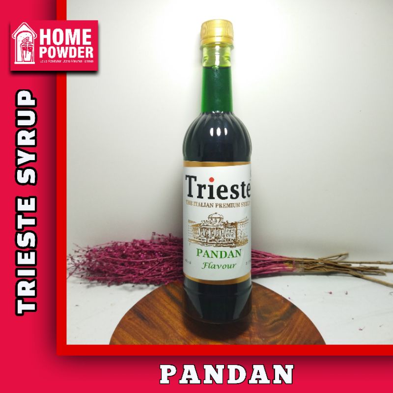 

Syrup Trieste Pandan Flavour 650ml Sirup Premium rasa Pandan