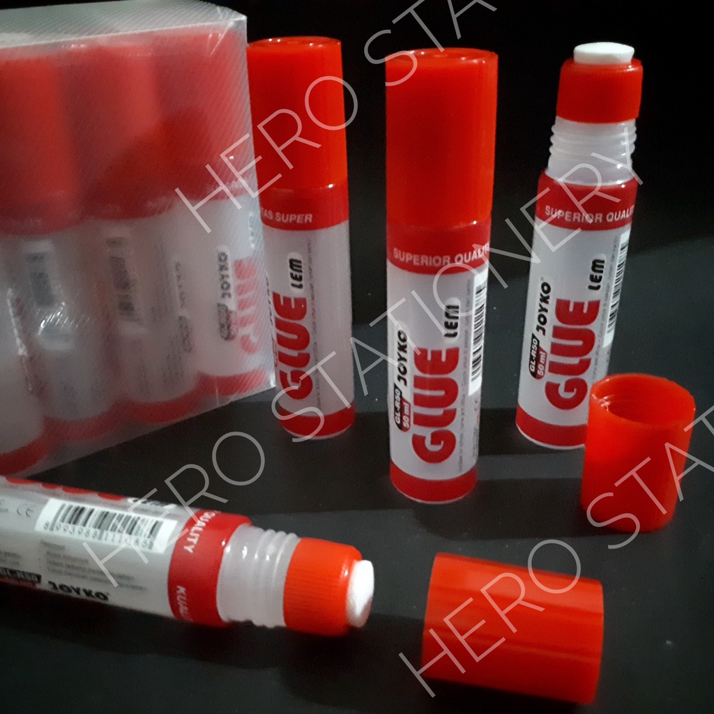 

SATUAN Joyko liquid glue lem cair bening 50 ml GL-R50