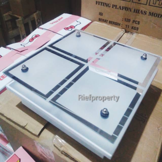 Lampu plafon minimalis 2751/1 fiting E27