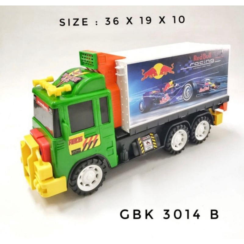Mainan Anak Super Truck Construction Truk Konstruksi Bermuatan Box