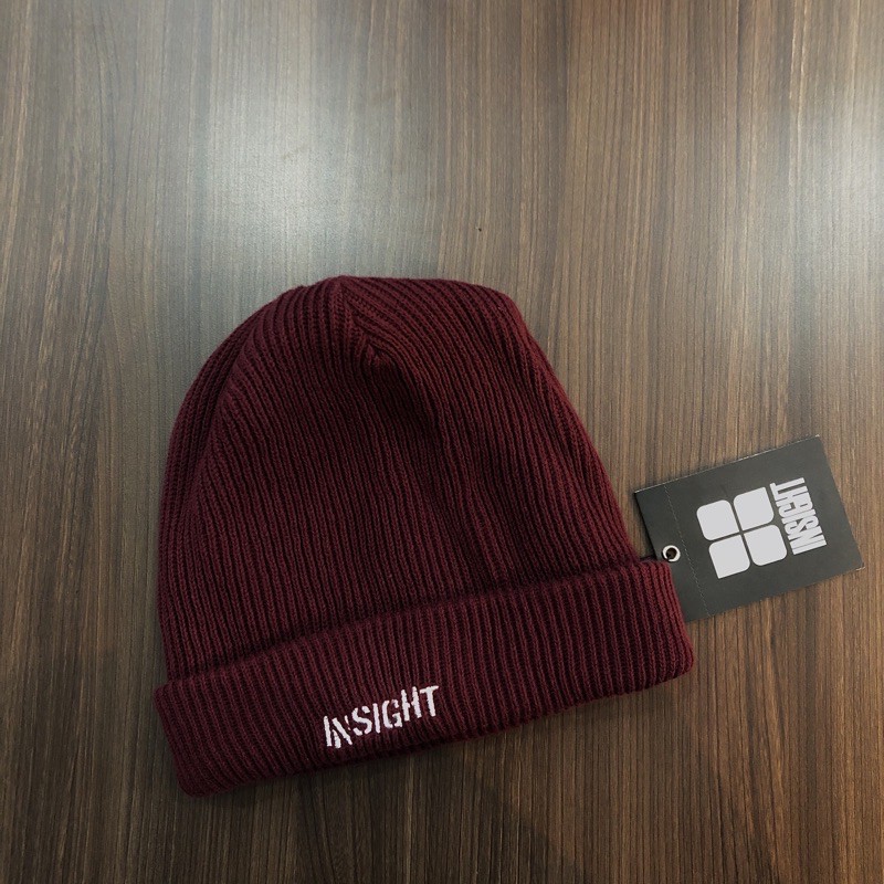 Beany Kupluk Insight SK8 Maroon ORIGINAL BERGARANSI Planet Surf
