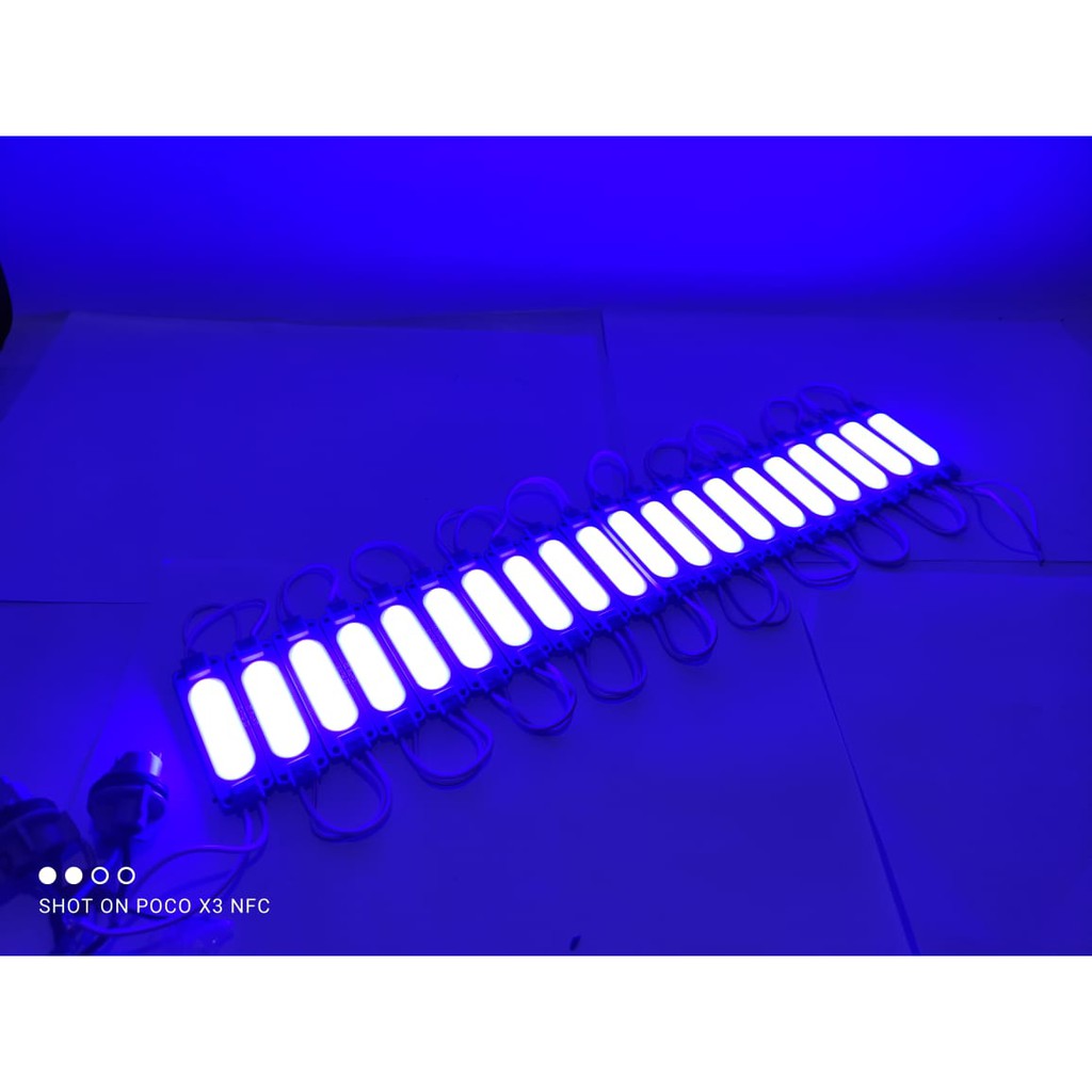 LAMPU LED STRIP COB 6 MATA 3 WATT 12V WATERPROOF VARIASI MOTOR MOBIL