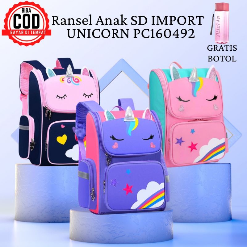 Tas Anak Tas Ransel Anak unicorn Tas Import