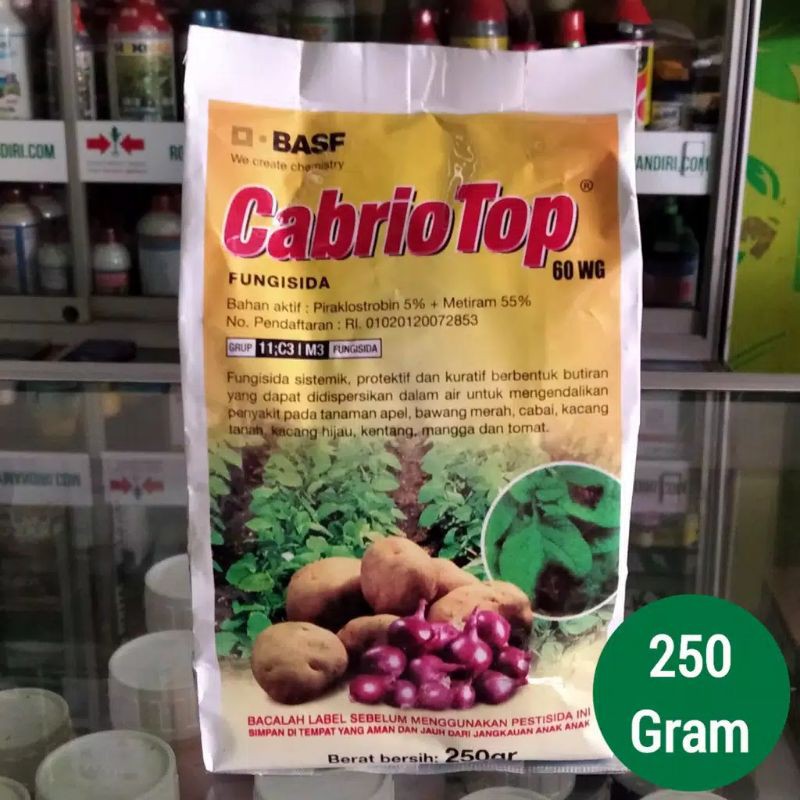fungisida CABRIO TOP kemasan 250gram