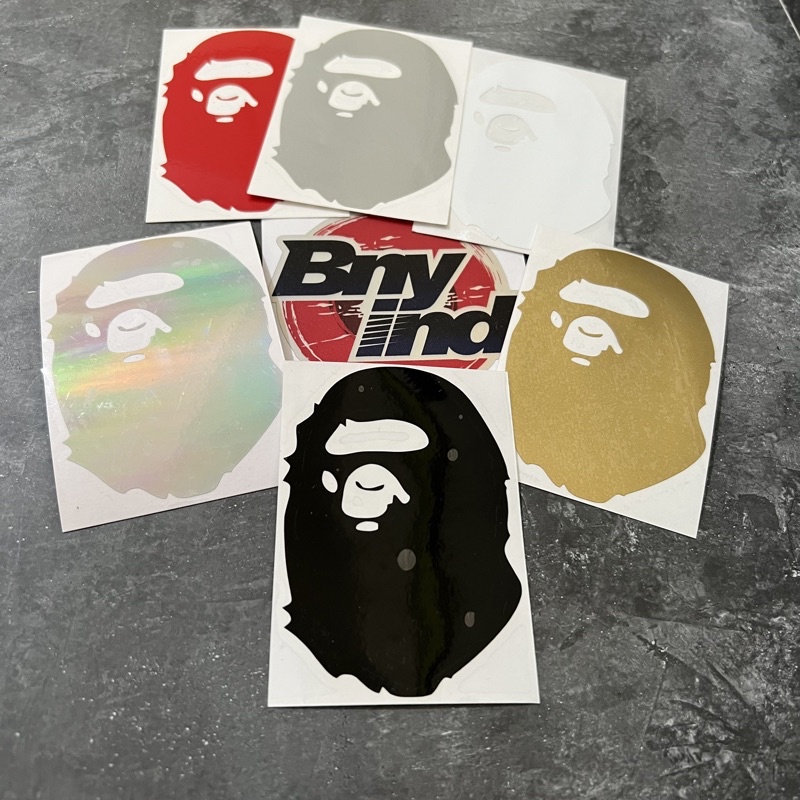 STICKER BAPE CUTTING