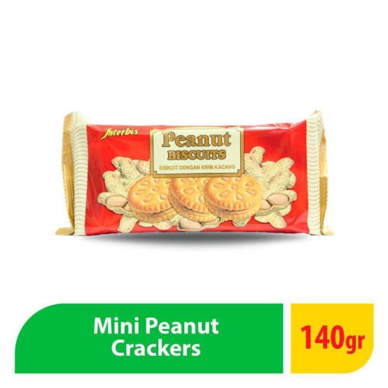 

INTERBIS PEANUT BISKUIT 160GR