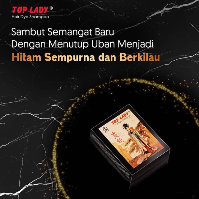 Top Lady Hair Dye Shampoo