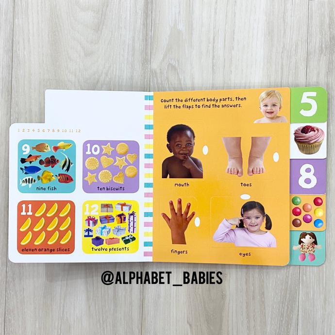 Priddy Books First 20 Numbers Lift The Flap Board Book