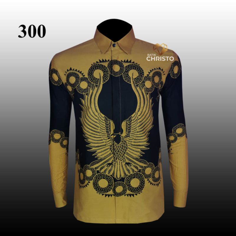 Kemeja Batik Christo Slimfit Premium CHR 300