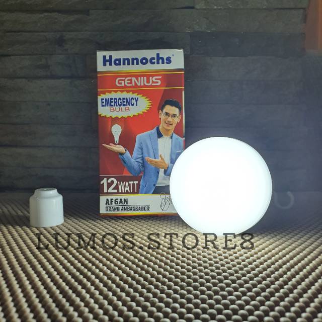 Lampu LED AC/DC Hannochs 12 Watt GENIUS