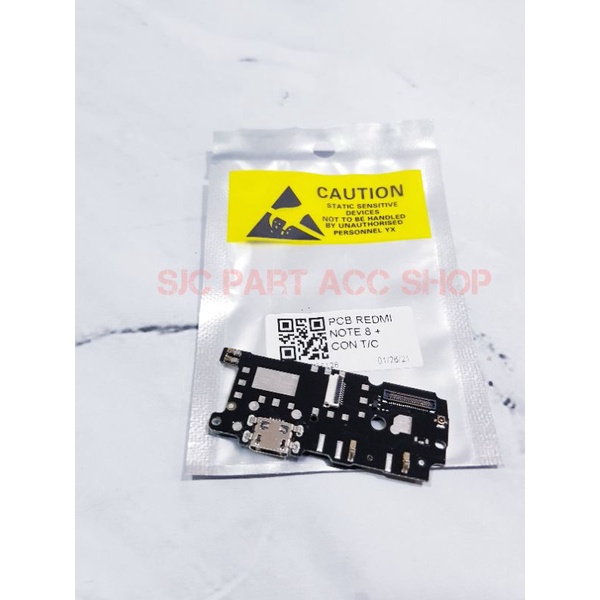 FLEXIBEL PAPAN PCB KONEKTOR CHARGER REDMI NOTE 8