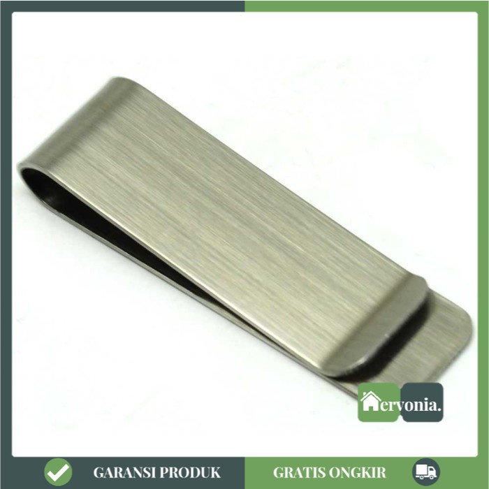 

Dompet Klip Uang Kertas Stainless Steel