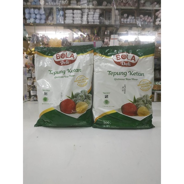 

BOLA Deli Tepung Ketan Putih 500 Gr