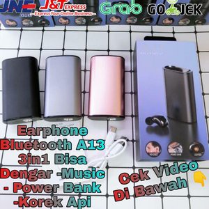 Earphone bluetooth A13 3in1