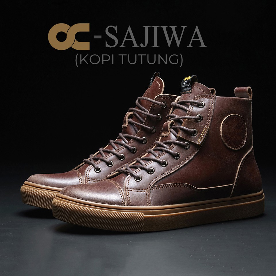 BEST SELLER SEPATU TERBAIK / SEPATU KULIT PRIA OC-SAJIWA / ZAENAL ARIF