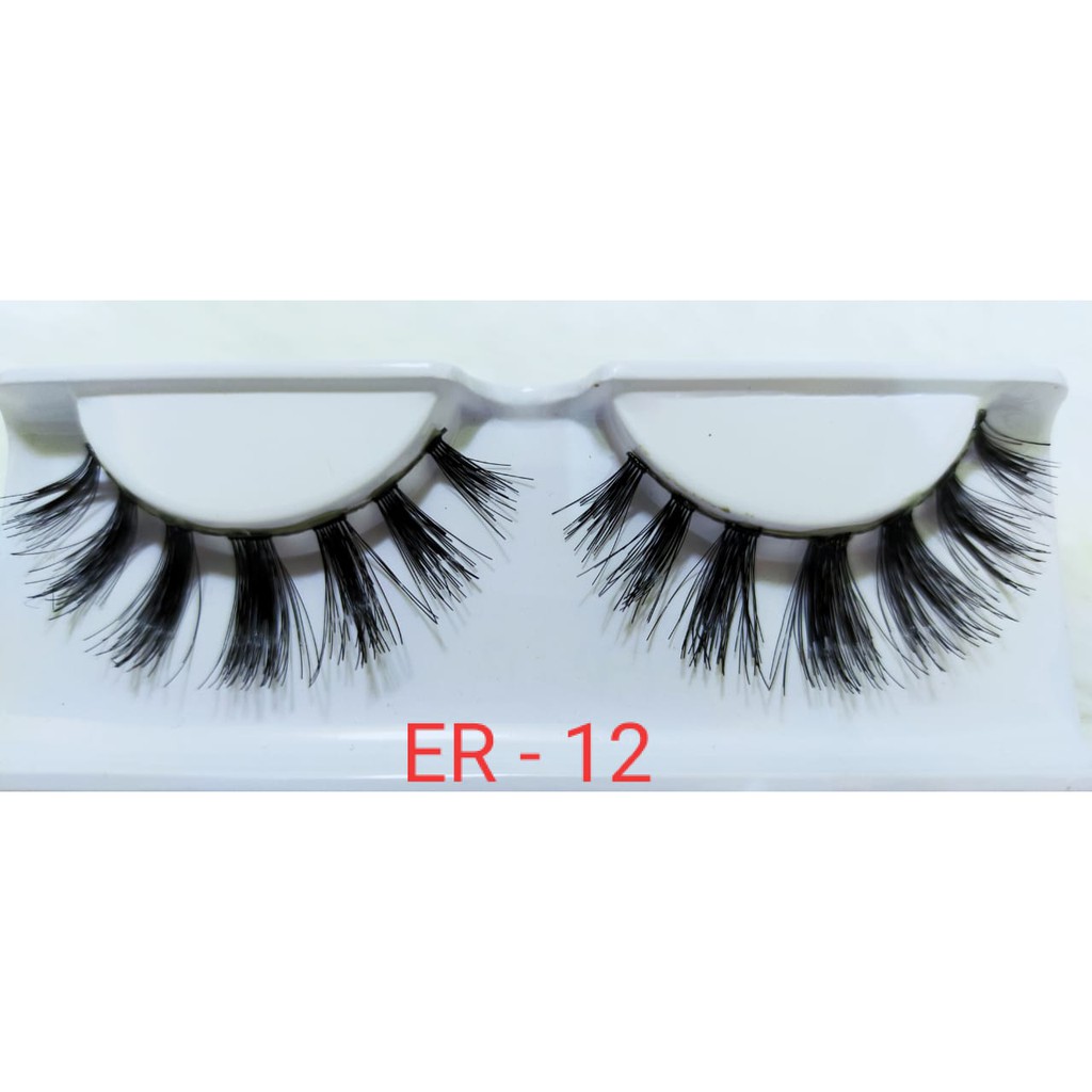 ER-12 Bulu Mata Palsu / Eyelash Extention / Bulu Mata Murah TIDAK TERMASUK PENUTUP MIKA