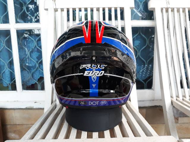 Spoiler Helm 3D RSV KBC THX / Spoiler RSV KBC 3D Smoke