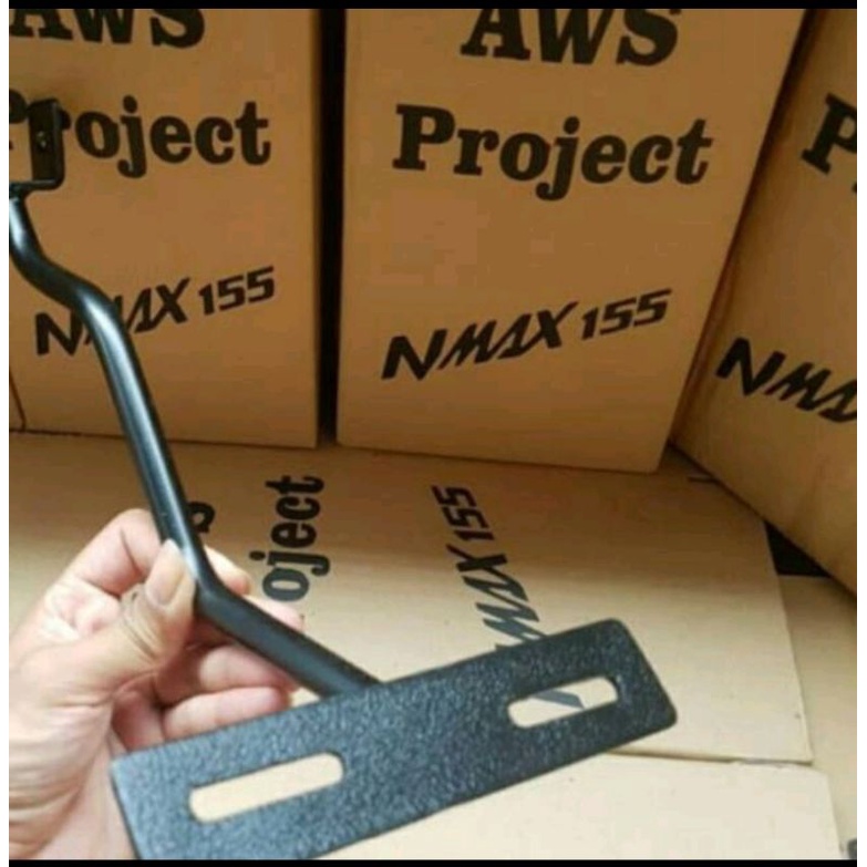 Brecket dudukan plat nomer Depan yamaha Nmax 2020 2021 2022