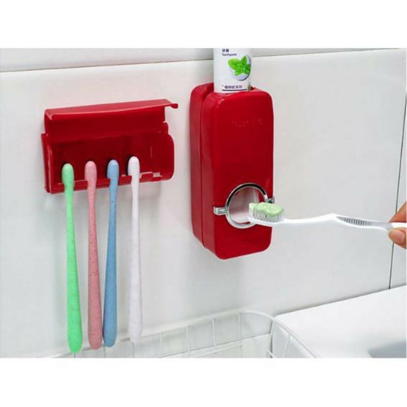 Dispenser Odol Tempat Pasta Gigi &amp; Sikat Gigi (Toothpaste Dispenser)