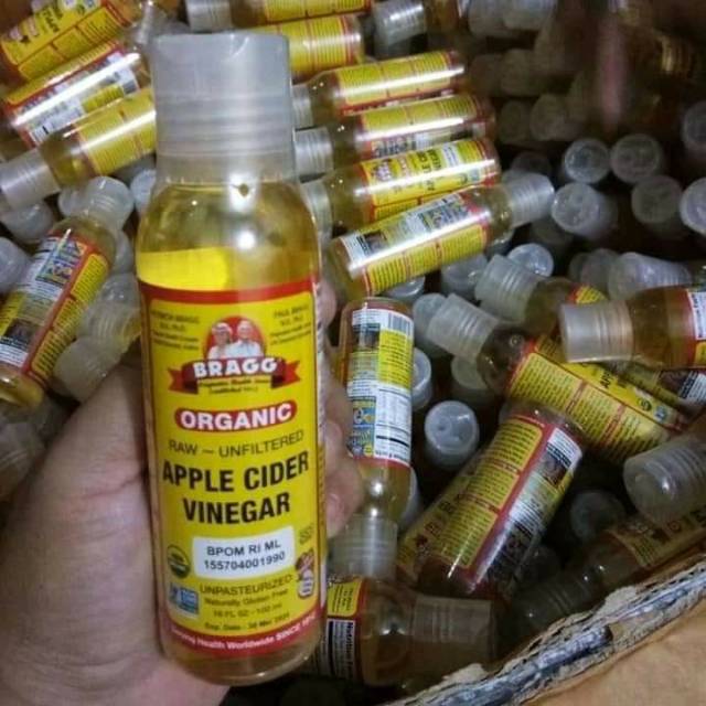 Cuka apel Bragg USA shar injar 100ml