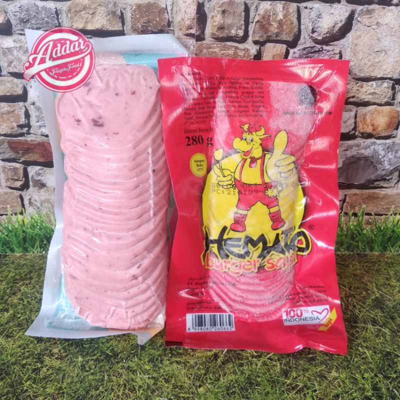 

Beef Burger Hemato isi 20 per pack