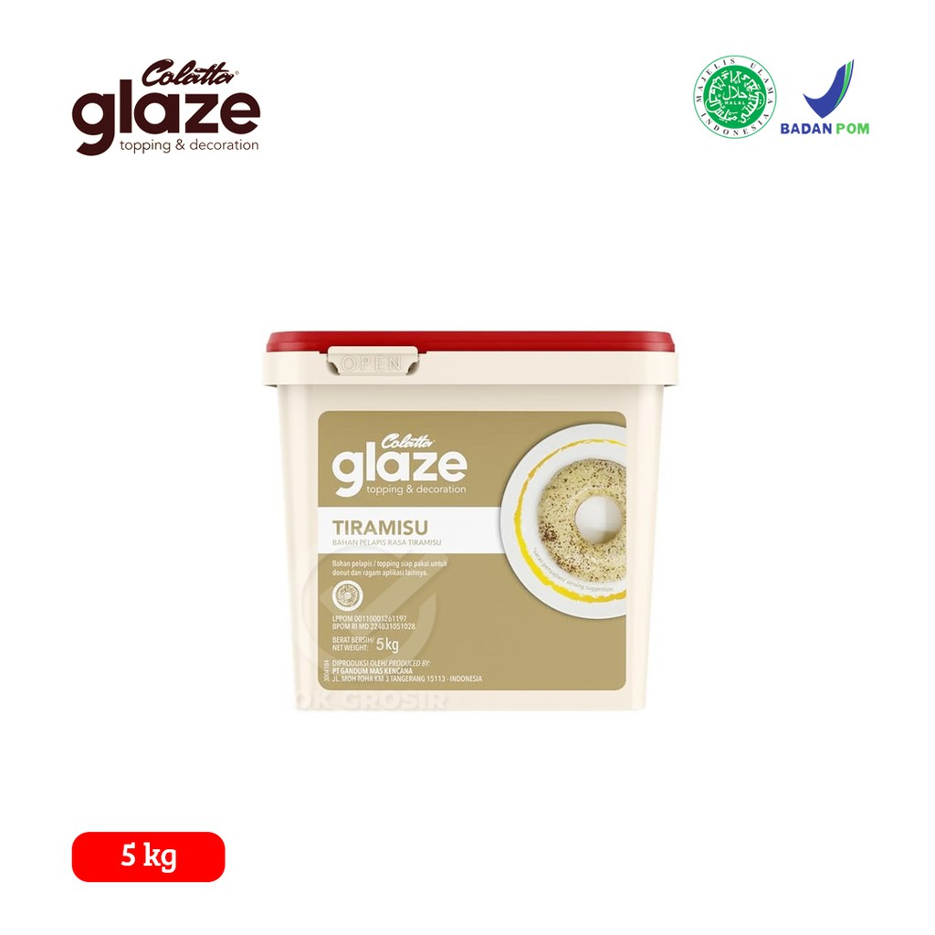 

Colatta Glaze Tiramisu Kaleng (5 Kg)