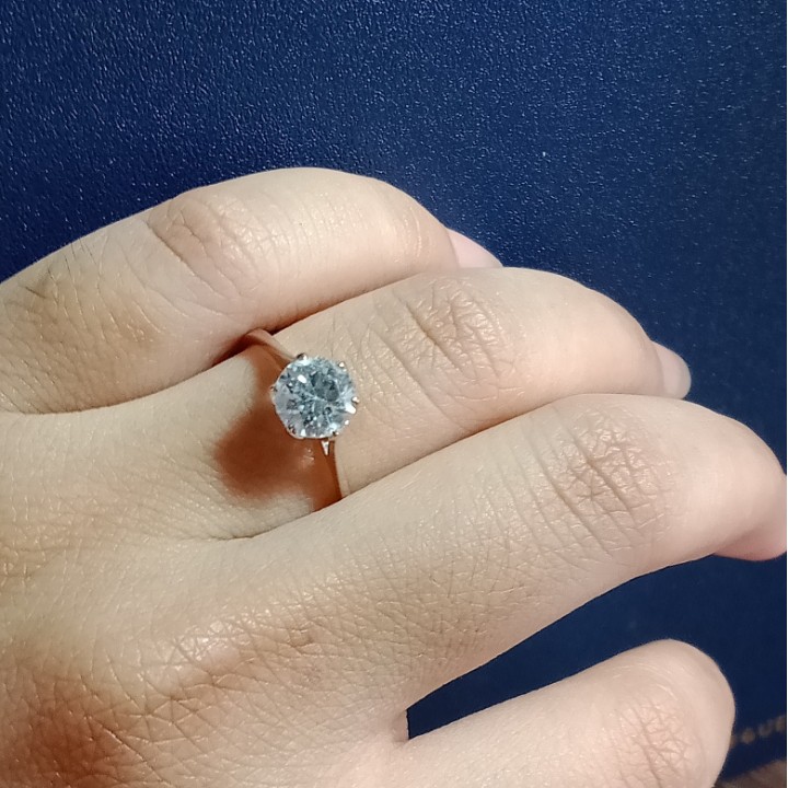 Cincin Emas 17K - 2.05 gr Kadar 750 - 591