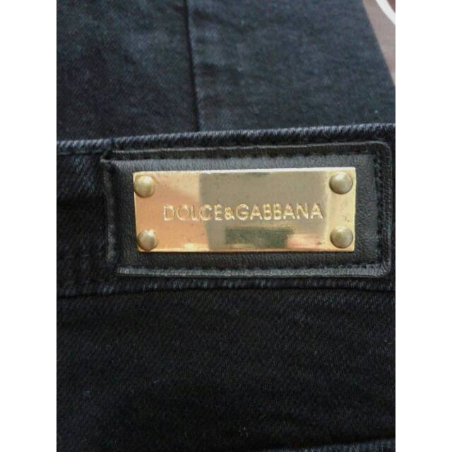 CELANA HITAM PANJANG DOLCE & GABBANA (D&G)