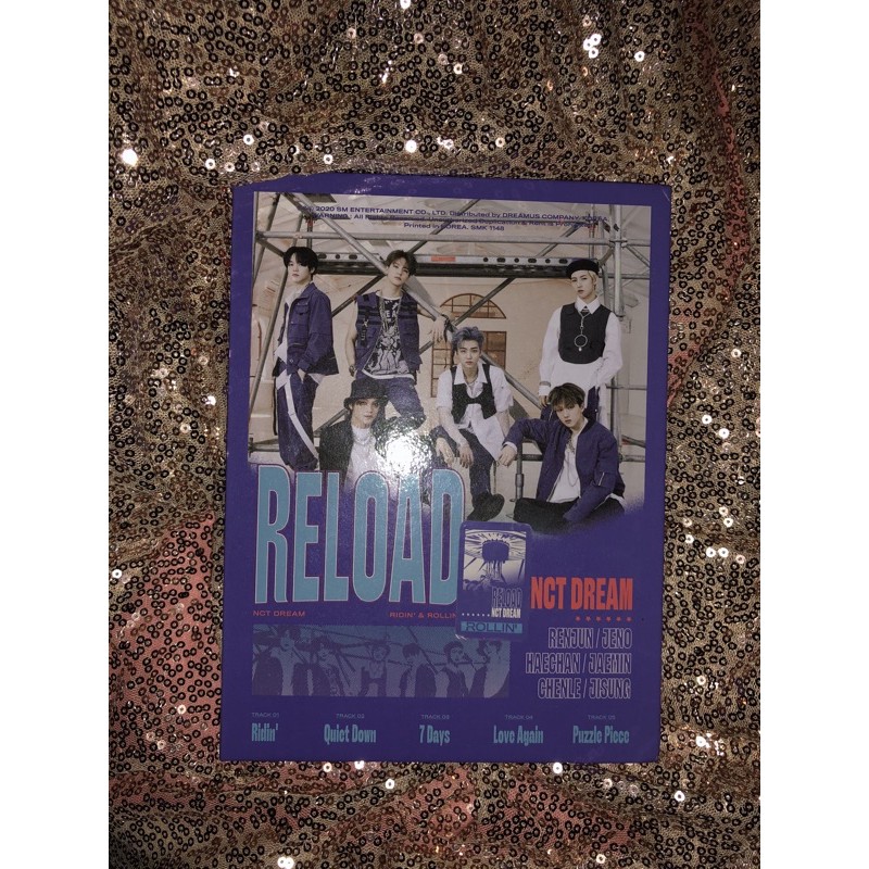 ALBUM ONLY NCT DREAM,ALBUM ROLLIN NCT DREAM