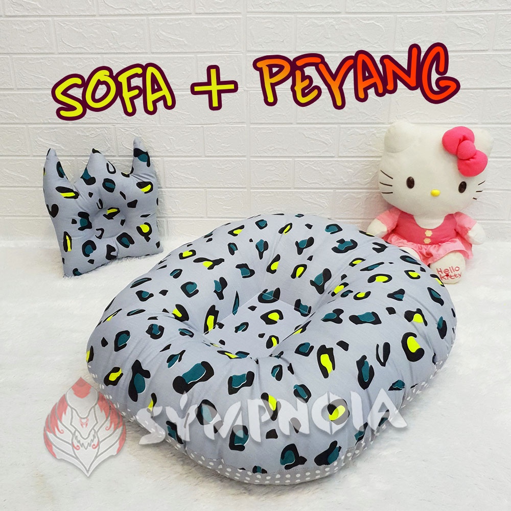 [COD] [NEW ARRIVAL} Sofa Bayi Multifungsi + Bantal Peyang / Kasur Bayi Empuk