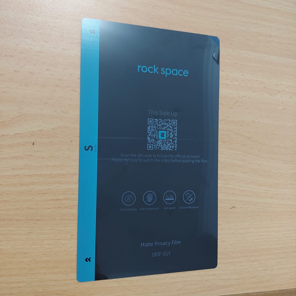Antigores Rock Space Anti Spy Original Depan / Belakang by req